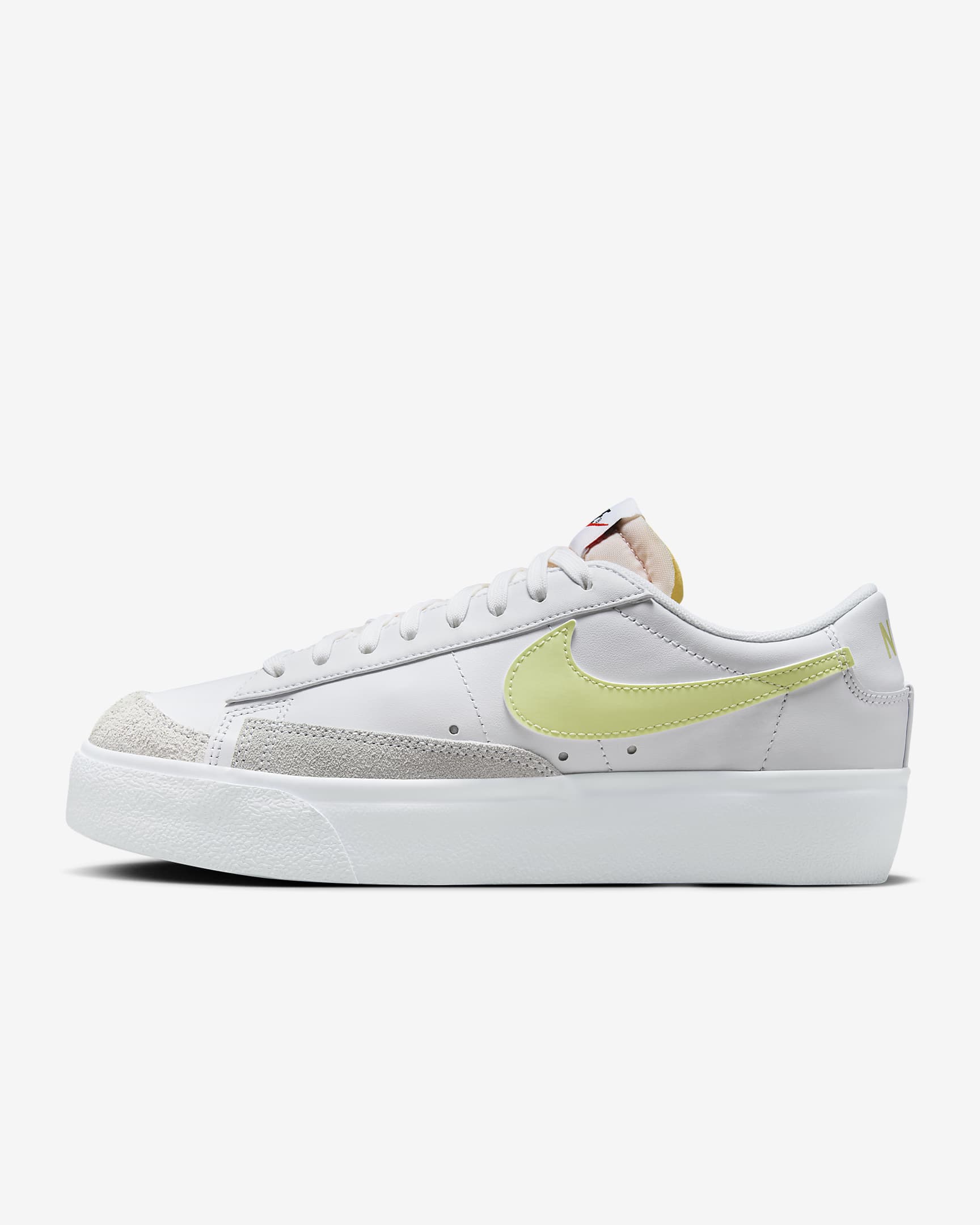 (Women) Nike Blazer Low Platform 'White Life Lime' DJ0292-115
