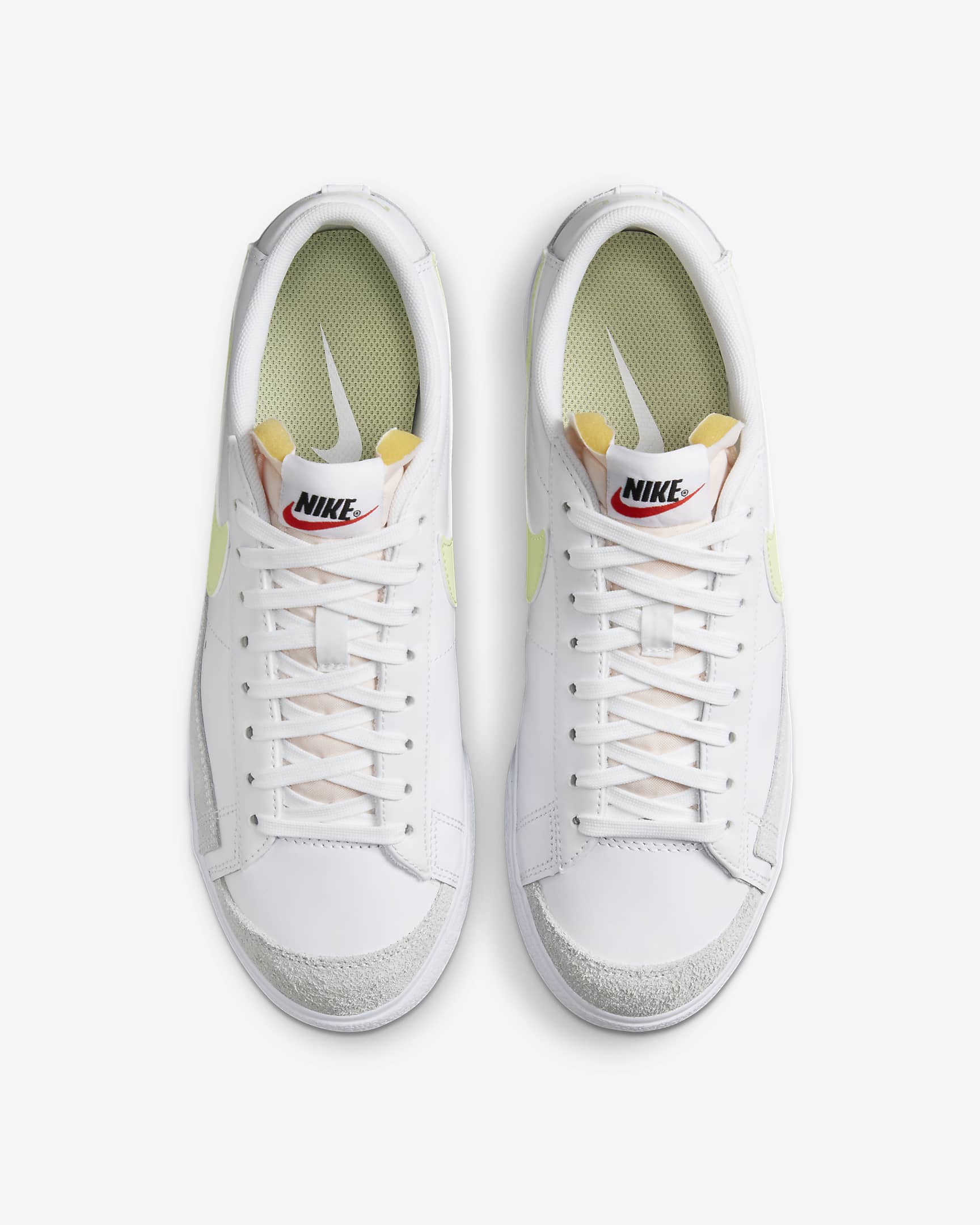Shop (Women) Nike Blazer Low Platform 'White Life Lime' DJ0292-115