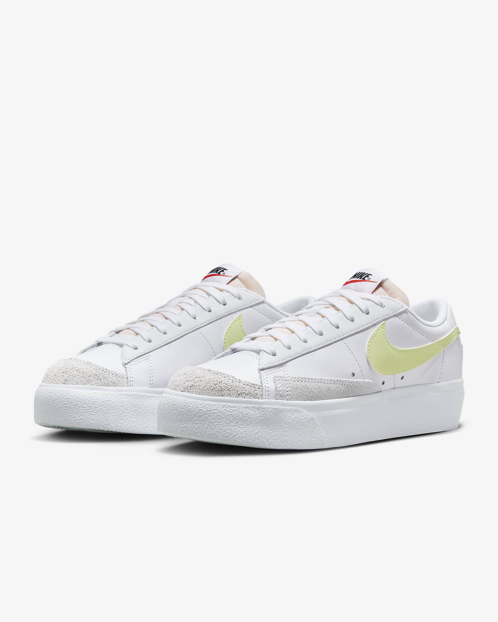 Purchase (Women) Nike Blazer Low Platform 'White Life Lime' DJ0292-115
