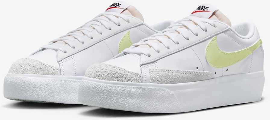 (Women) Nike Blazer Low Platform 'White Life Lime' DJ0292-115 Purchase (Women) Nike Blazer Low Platform 'White Life Lime' DJ0292-115