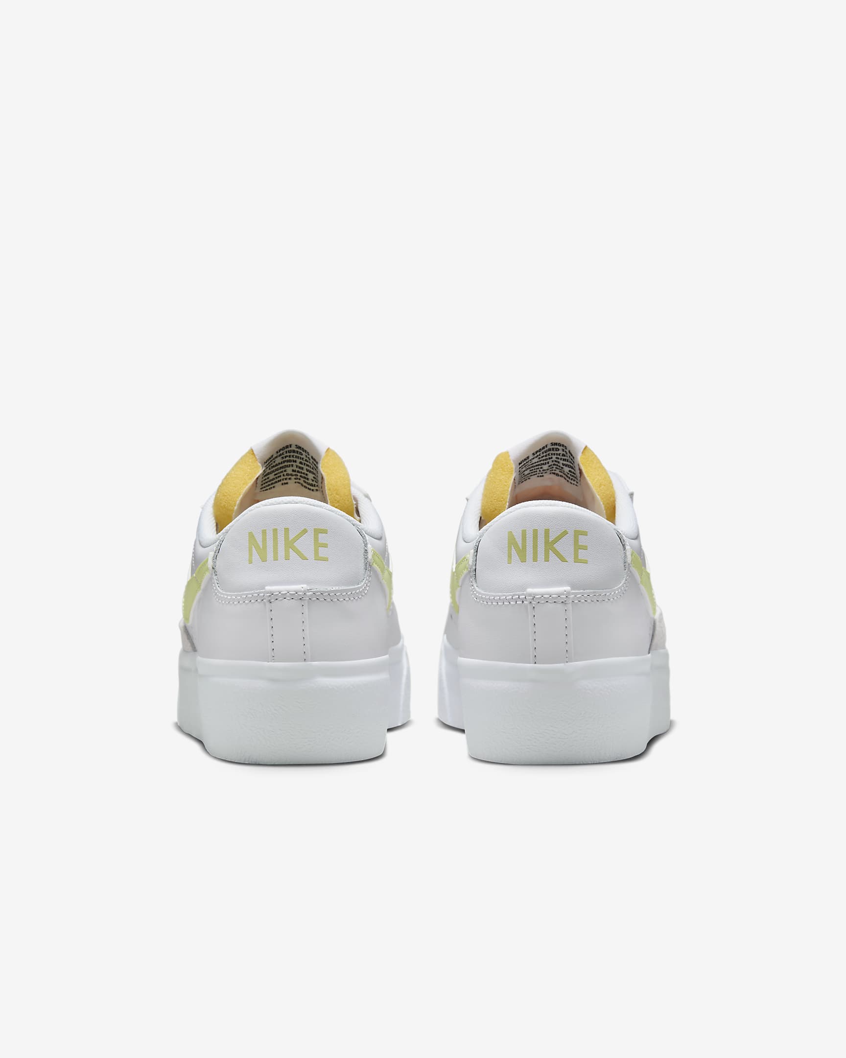 Details for (Women) Nike Blazer Low Platform 'White Life Lime' DJ0292-115
