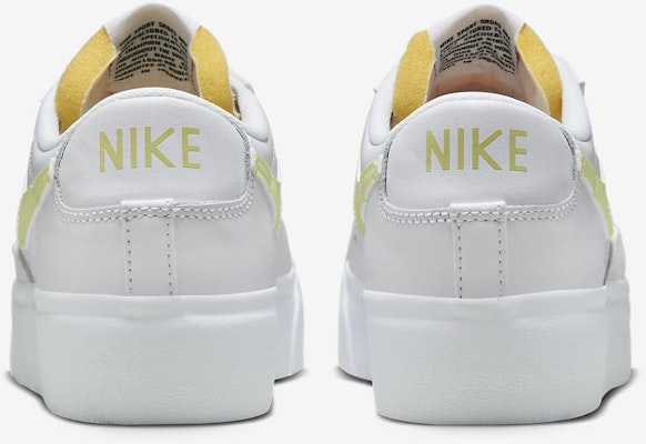 (Women) Nike Blazer Low Platform 'White Life Lime' DJ0292-115 Details for (Women) Nike Blazer Low Platform 'White Life Lime' DJ0292-115