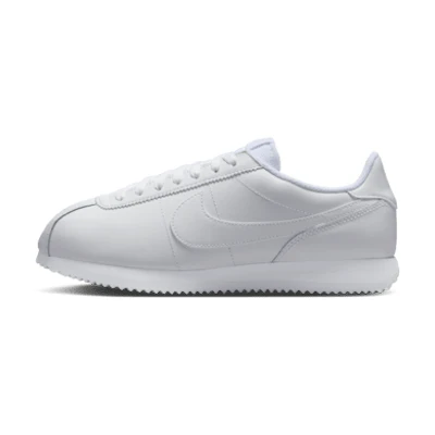 (W) Nike Cortez Leather 'Triple White'