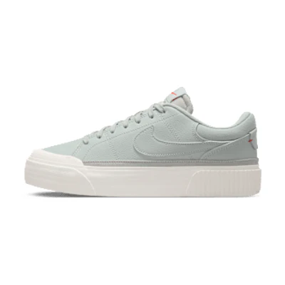 (W) Nike Court Legacy Lift 'Light Silver'