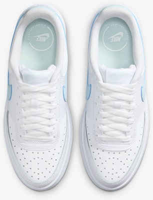 (Women) Nike Court Vision Alta 'White Glacier Blue' DZ5394-101 Shop (Women) Nike Court Vision Alta 'White Glacier Blue' DZ5394-101