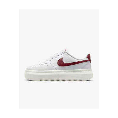 (W) Nike Court Vision Alta 'White Team Red'