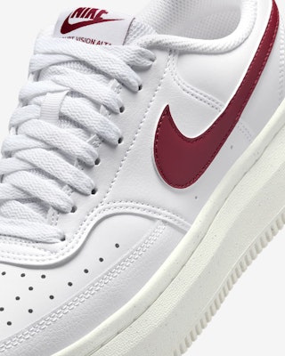 (Women) Nike Court Vision Alta 'White Team Red' DZ5394-103 Details for (Women) Nike Court Vision Alta 'White Team Red' DZ5394-103