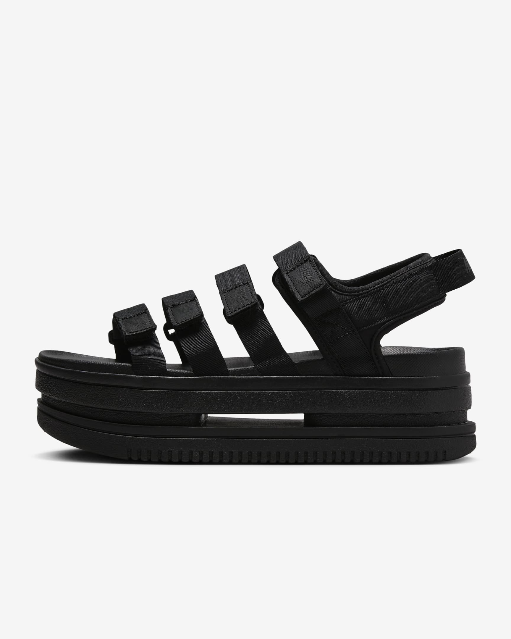 (Women) Nike Icon Classic Sandal 'Triple Black' DH0223-004