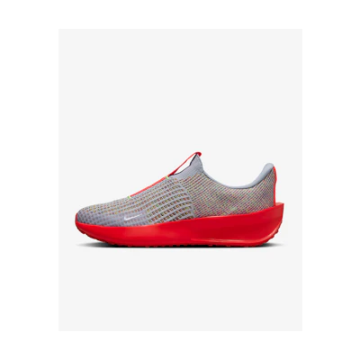 (W) Nike Interact Run EasyOn SE Wolf Grey Barely Volt Multi-Color White