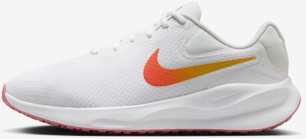 (Women) Nike Revolution 7 Wide 'White Magic Ember' FZ6829-100 (Women) Nike Revolution 7 Wide 'White Magic Ember' FZ6829-100