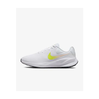 (W) Nike Revolution 7 Wide 'White Cyber Crimson Tint'