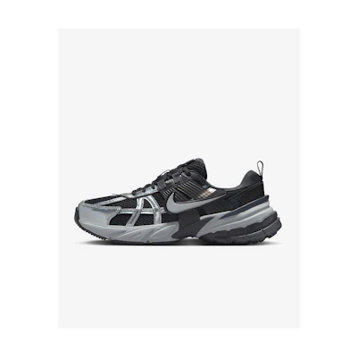 (W) Nike V2K Run 'Black Metallic Silver'