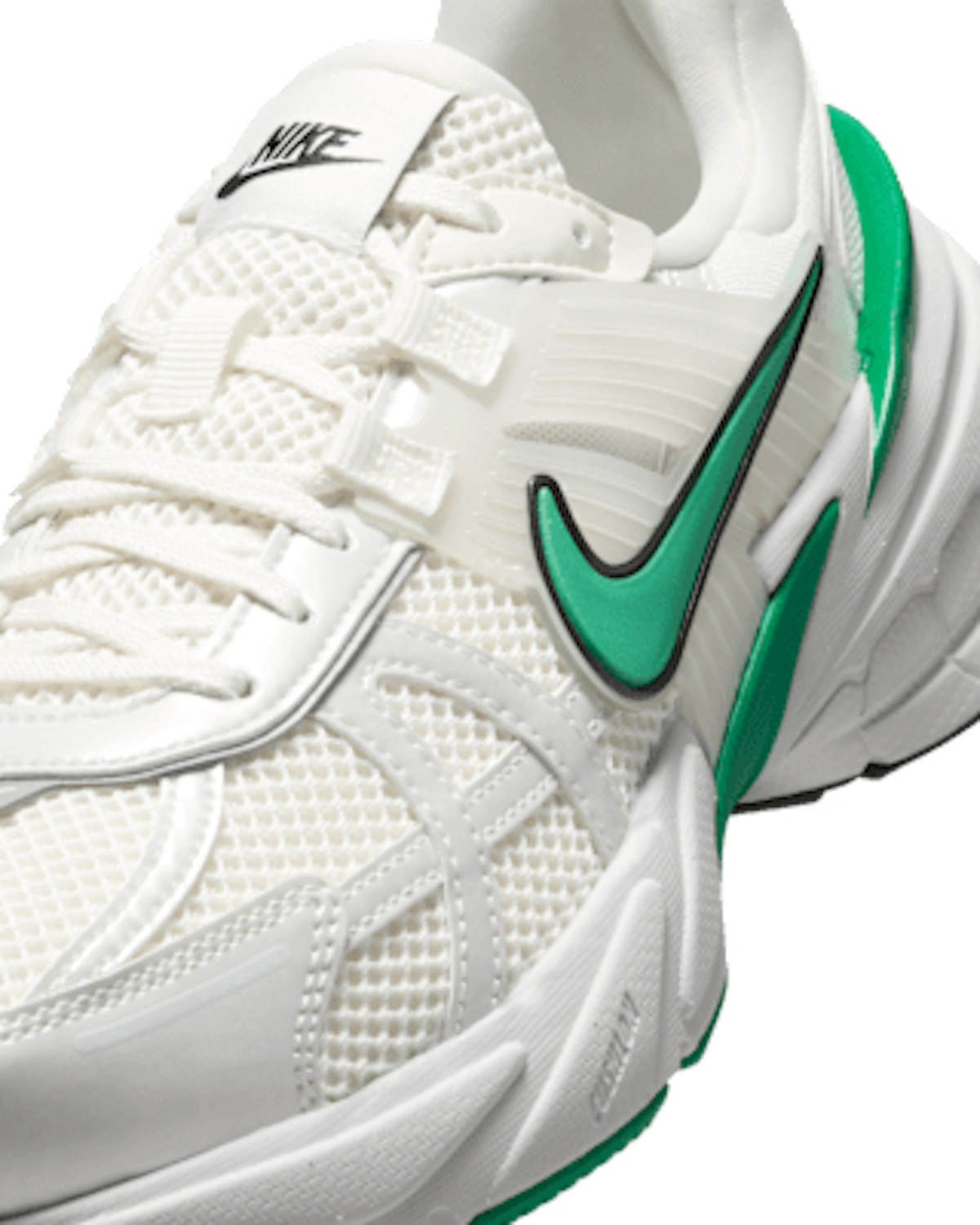 (Women) Nike V2K Run 'Sail Stadium Green Pale Ivory Black'