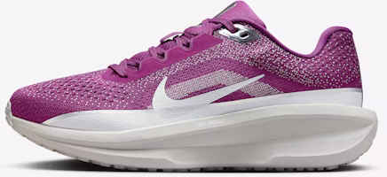(Women) Nike Air Zoom Winflo 11 Premium 'Hot Fuchsia Metallic Silver' FZ3068-500 (Women) Nike Air Zoom Winflo 11 Premium 'Hot Fuchsia Metallic Silver' FZ3068-500