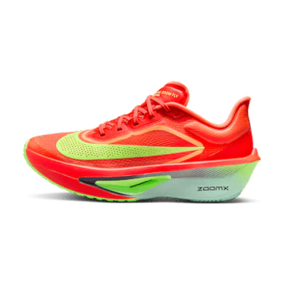 (W) Nike Zoom Fly 6 'Bright Crimson Lime Blast'