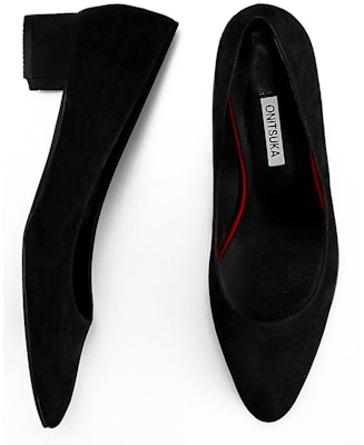 (Women) Onitsuka Tiger Pumps Low 'Black' 1182A655-001 Cheap (Women) Onitsuka Tiger Pumps Low 'Black' 1182A655-001