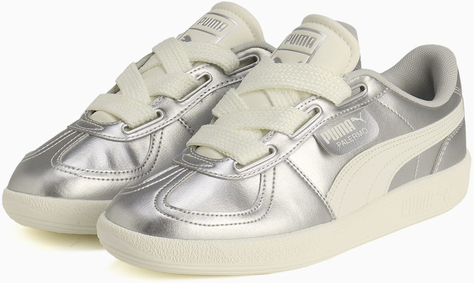 (W) パレルモ ワイド レース メタリック スニーカー 402331-01 Order (W) パレルモ ワイド レース メタリック スニーカー 402331-01