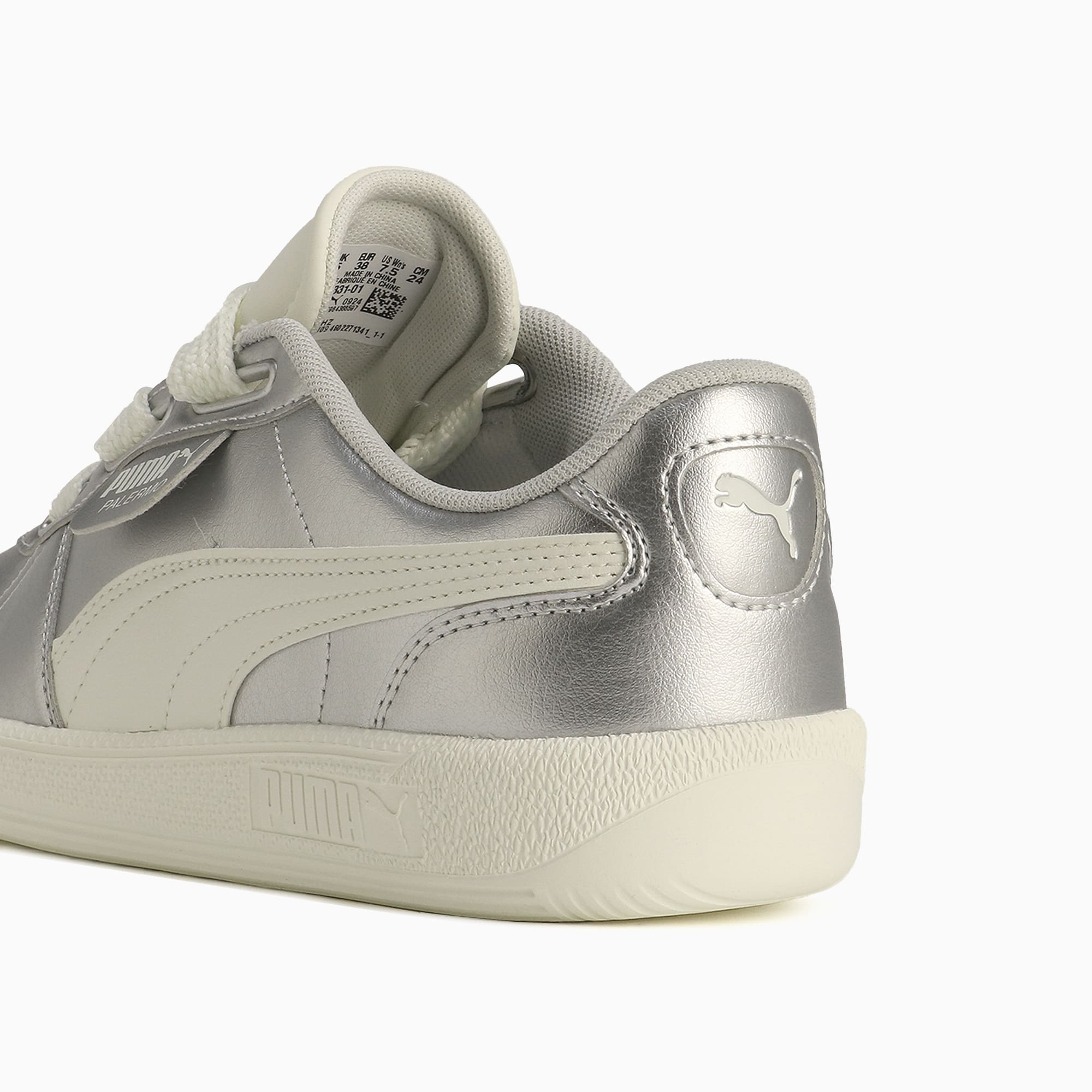 Lookbook (W) パレルモ ワイド レース メタリック スニーカー 402331-01