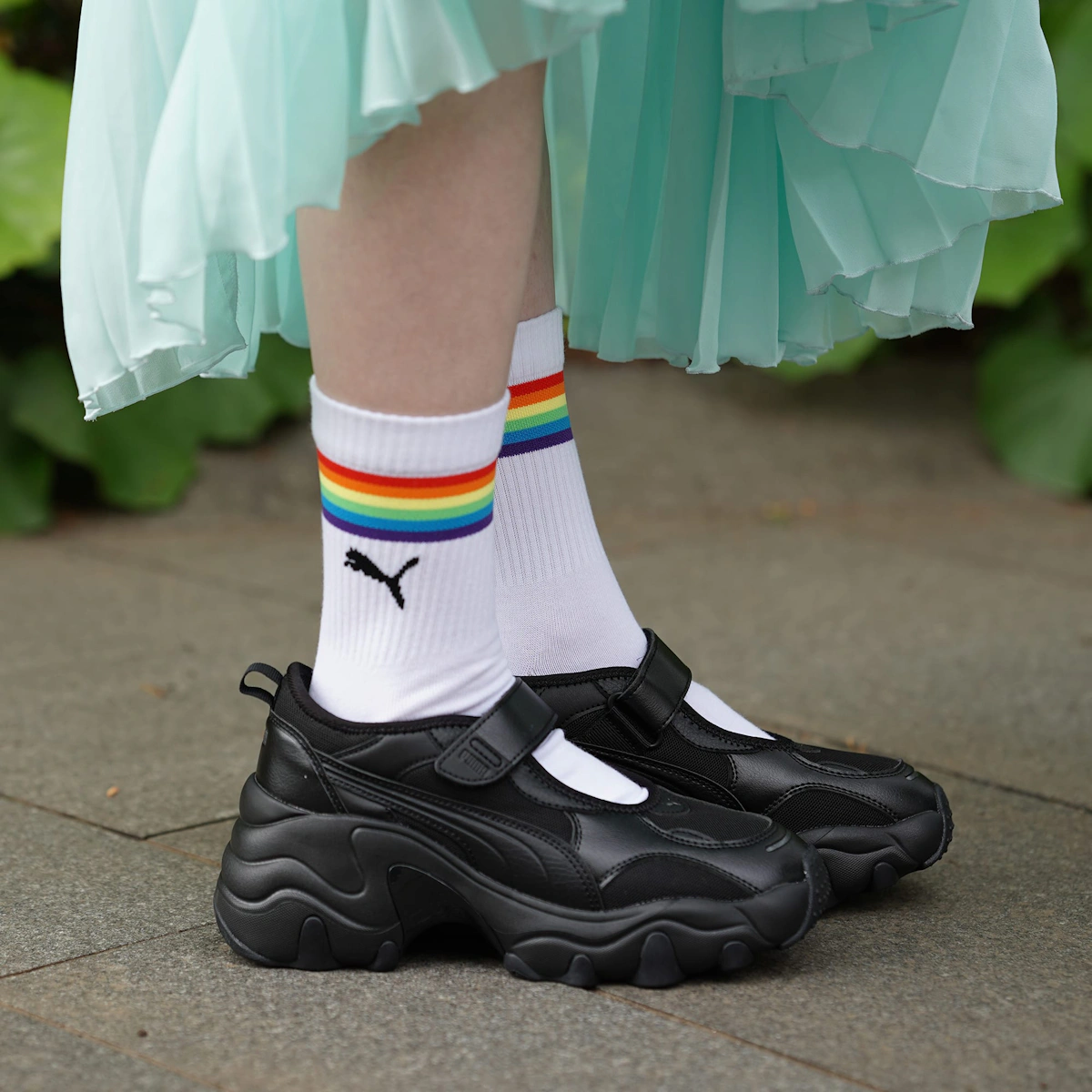 (Women) Puma Pulsar Wedge Sandal 'Black'