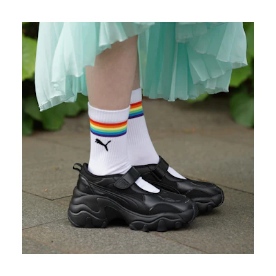 (W) Puma Pulsar Wedge Sandal 'Black'
