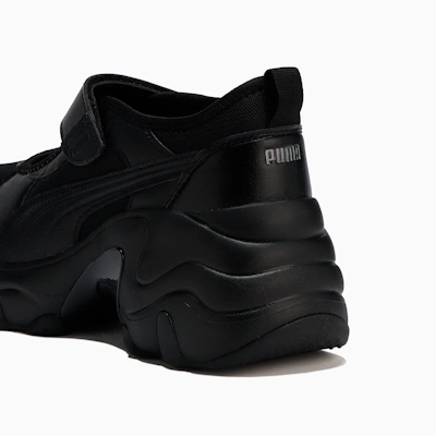 (Women) Puma Pulsar Wedge Sandal 'Black'