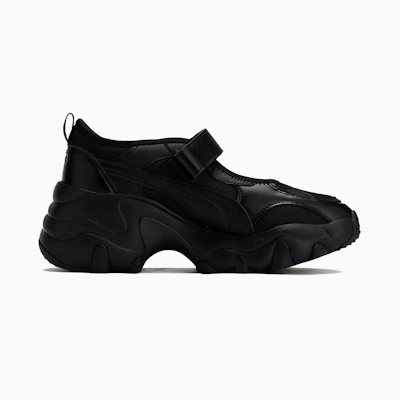 (Women) Puma Pulsar Wedge Sandal 'Black'