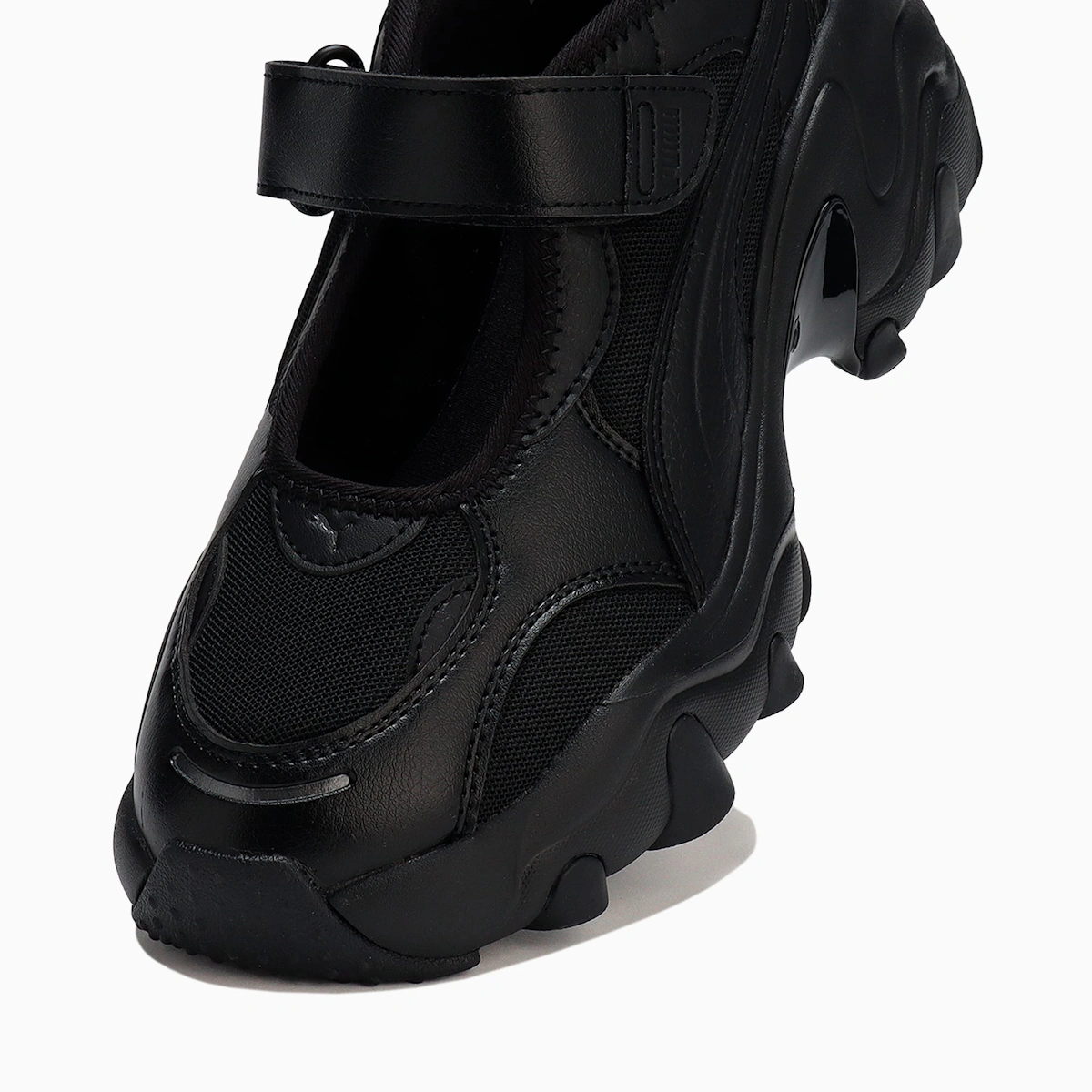 (Women) Puma Pulsar Wedge Sandal 'Black'