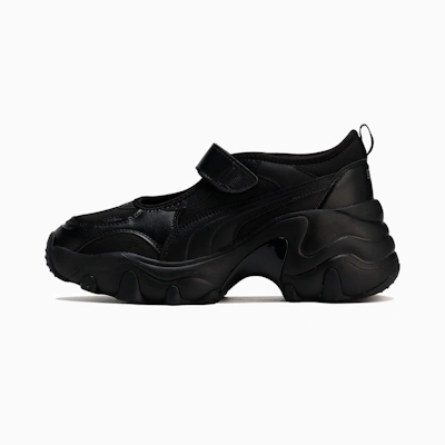 (Women) Puma Pulsar Wedge Sandal 'Black'