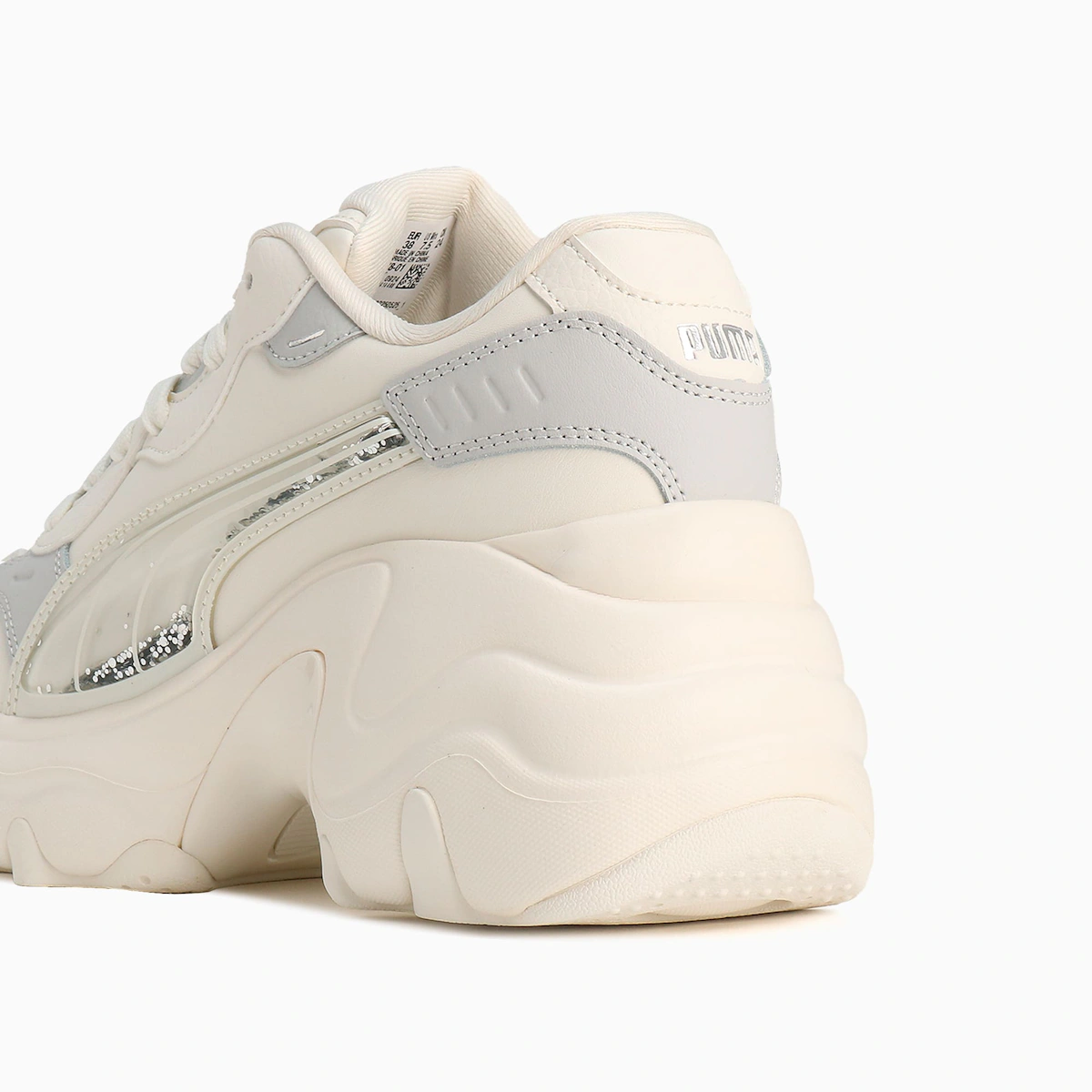 (Women) Puma Pulsar Wedge 'Sequin - Warm White Glacial Grey'