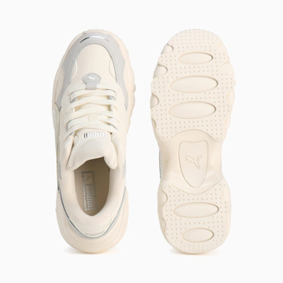 (Women) Puma Pulsar Wedge 'Sequin - Warm White Glacial Grey'