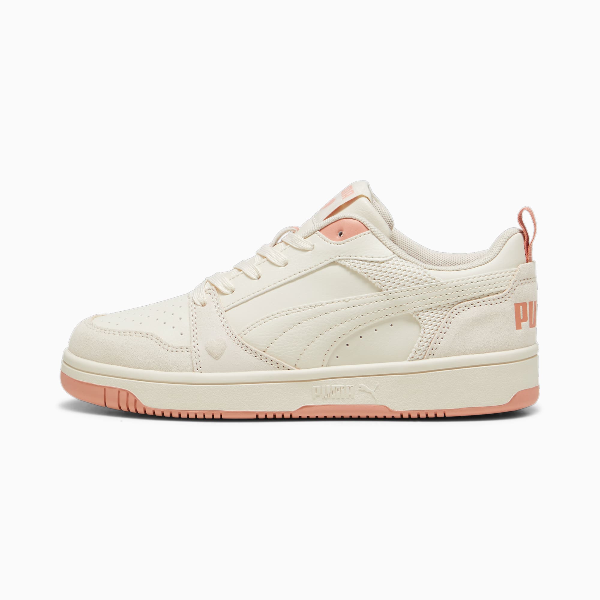(Women) Puma Rebound V6 Low 'Coquette - Alpine Snow Deeva Peach' 397567-01