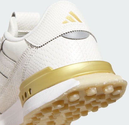(Women) adidas S2G 25 Spikeless Golf 'Off White Gold Metallic Gum' JI4038 3