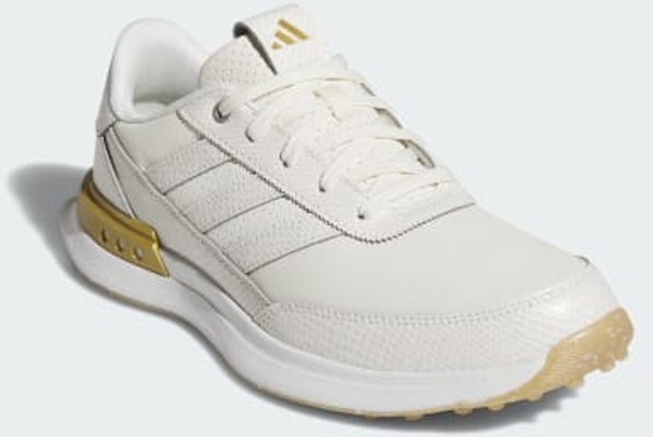 (Women) adidas S2G 25 Spikeless Golf 'Off White Gold Metallic Gum' JI4038 Purchase (Women) adidas S2G 25 Spikeless Golf 'Off White Gold Metallic Gum' JI4038