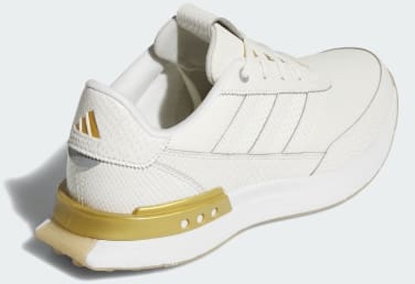 (Women) adidas S2G 25 Spikeless Golf 'Off White Gold Metallic Gum' JI4038 Details for (Women) adidas S2G 25 Spikeless Golf 'Off White Gold Metallic Gum' JI4038