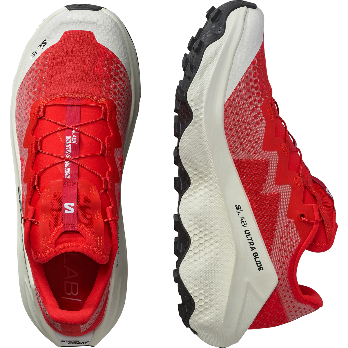 Salomon S/Lab Ultra Glide White/Black/Red