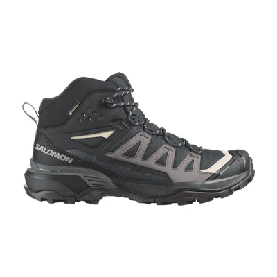 (W) Salomon X Ultra 3 Mid GTX W Castor Gray/Beluga/Green Sulphur