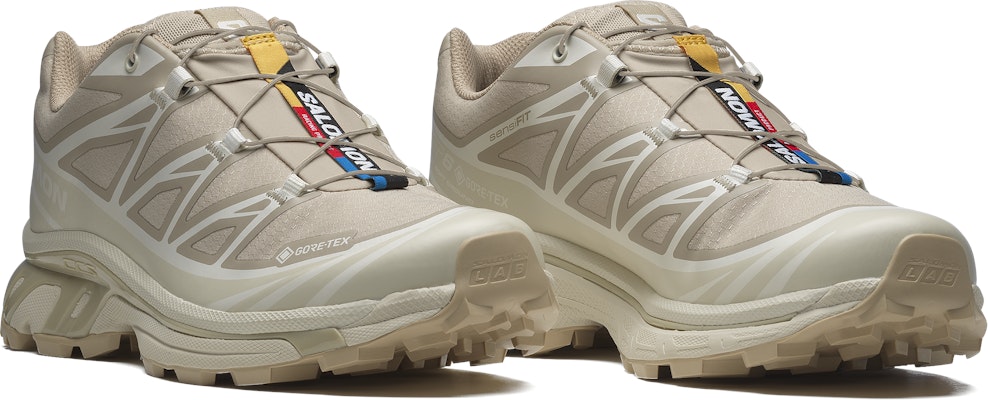 Salomon XT-6 GTX Oxford Tan Almond Milk L47732400 Shop Salomon XT-6 GTX Oxford Tan Almond Milk L47732400