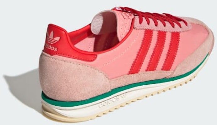 (Women) adidas SL72 OG 'Semi Pink Spark Red' JS0254 Details for (Women) adidas SL72 OG 'Semi Pink Spark Red' JS0254