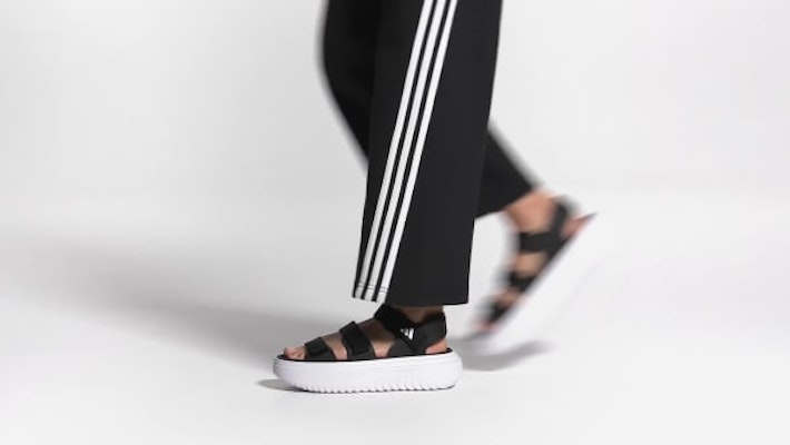 (Women) adidas SLYN Sandal 'Black White' JI4324 Order (Women) adidas SLYN Sandal 'Black White' JI4324