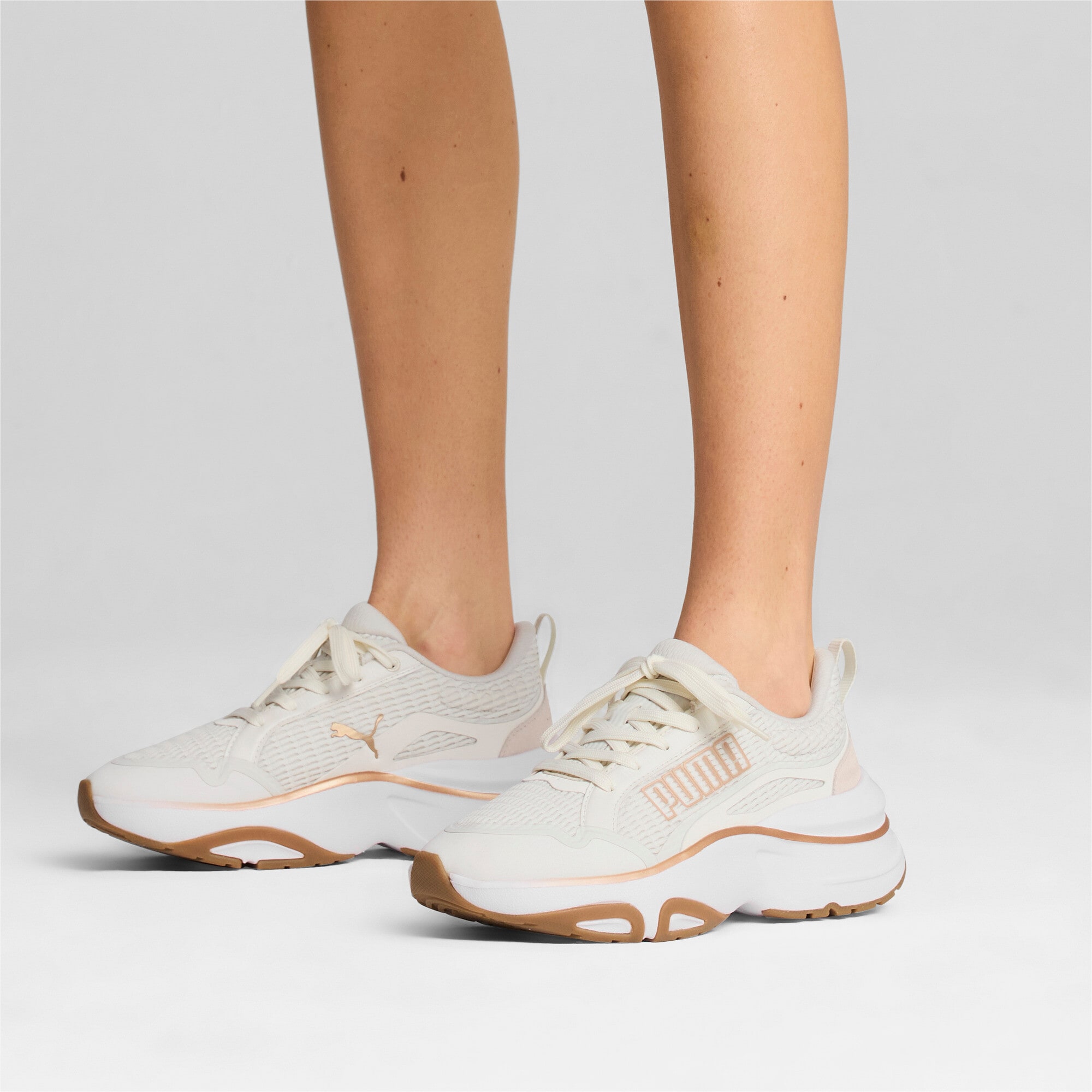 (W) Puma Softride Divine 'Vapor Grey Gold Gum' 圖 2