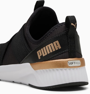 (Women) Puma Softride Harli Slip-On 'Black White Gold' 311471-01 Lookbook (Women) Puma Softride Harli Slip-On 'Black White Gold' 311471-01