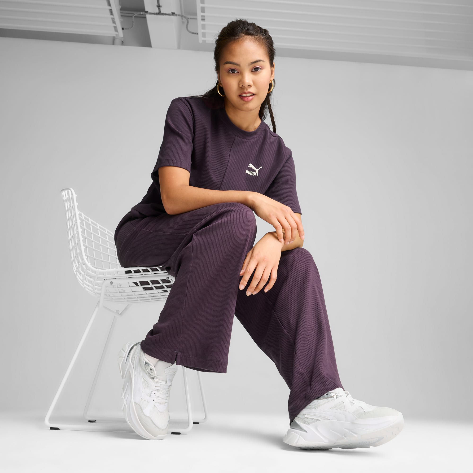 (W) PUMA Sophyr Metallic 'White Silver' 圖 3