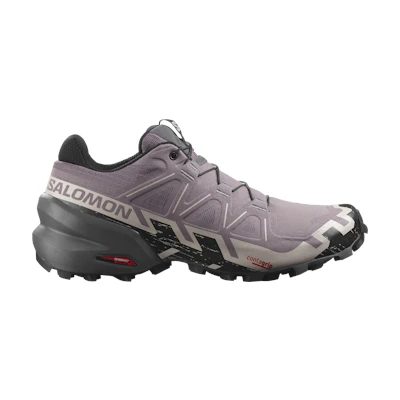 (W) Salomon Speedcross 6 Wide W Black/White