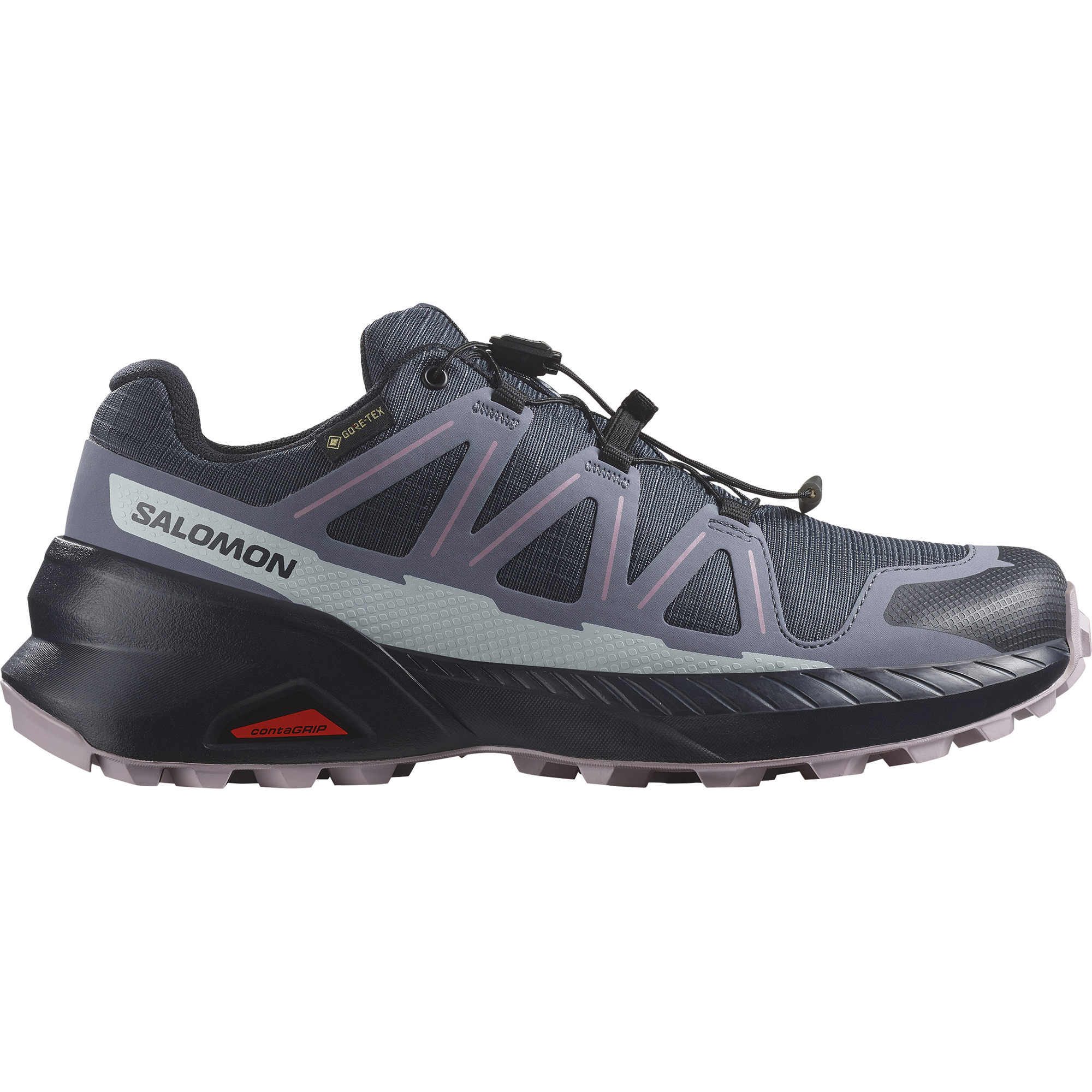 (Women) Salomon Speedcross Peak GTX W India Ink/Lunar Rock/Black L47790700