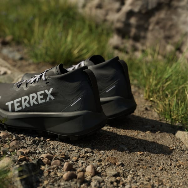 (W) adidas Terrex Agravic Mid GORE-TEX 'Black Silver Dawn' 圖 10
