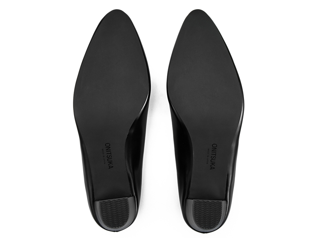 Sizing (Women) Onitsuka Tiger Pumps 'Shiny Black' 1182A654-002