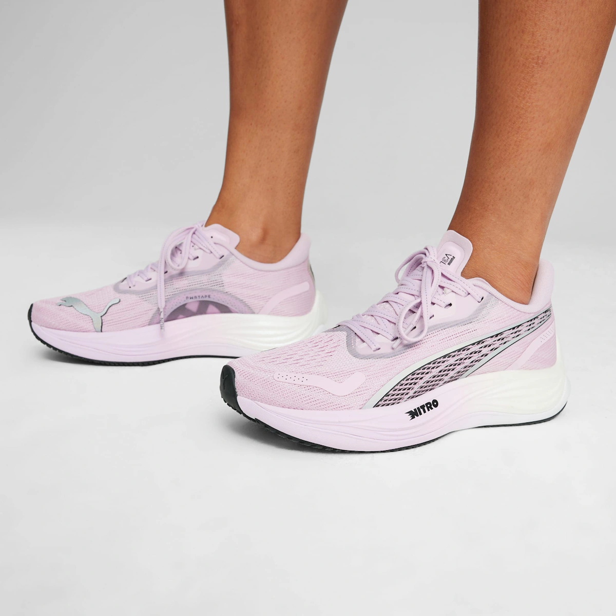 (Women) Puma Velocity Nitro 3 Radiant 'Grape Mist Black'