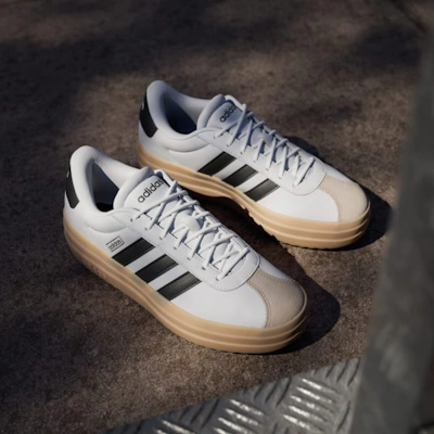 (Women) adidas VL Court Bold 'White Black Gum'