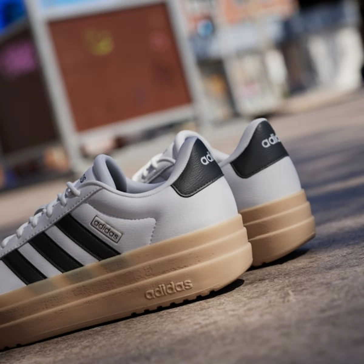 (Women) adidas VL Court Bold 'White Black Gum'