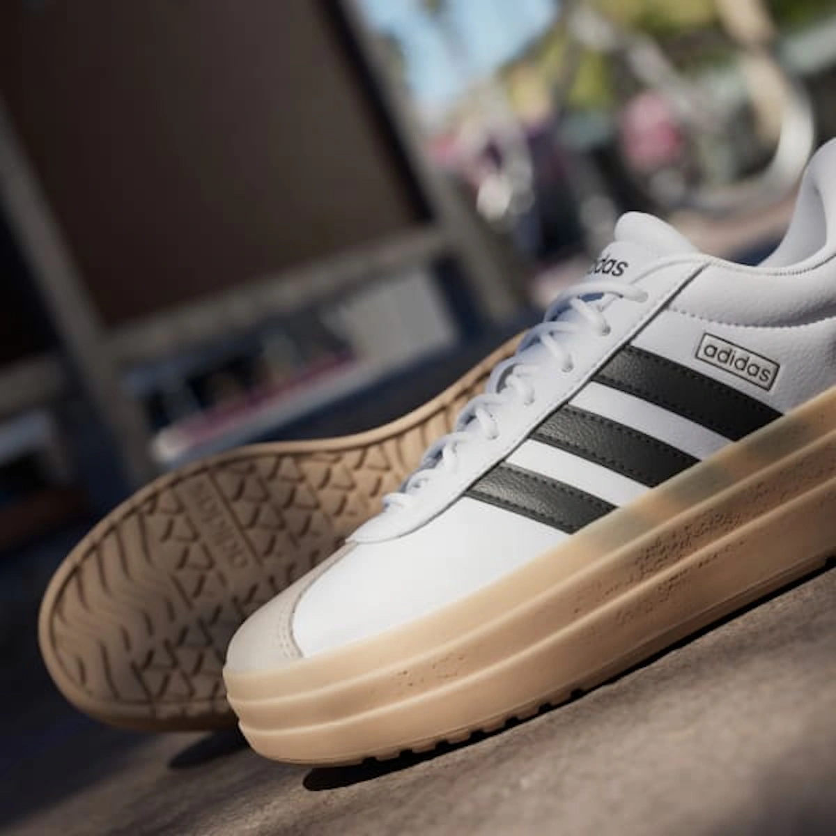 (Women) adidas VL Court Bold 'White Black Gum'